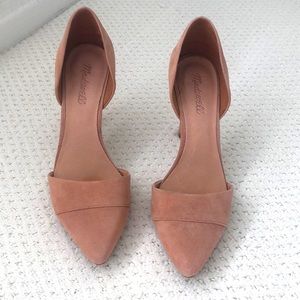 Madewell Nude/Rose D’Orsay Pumps